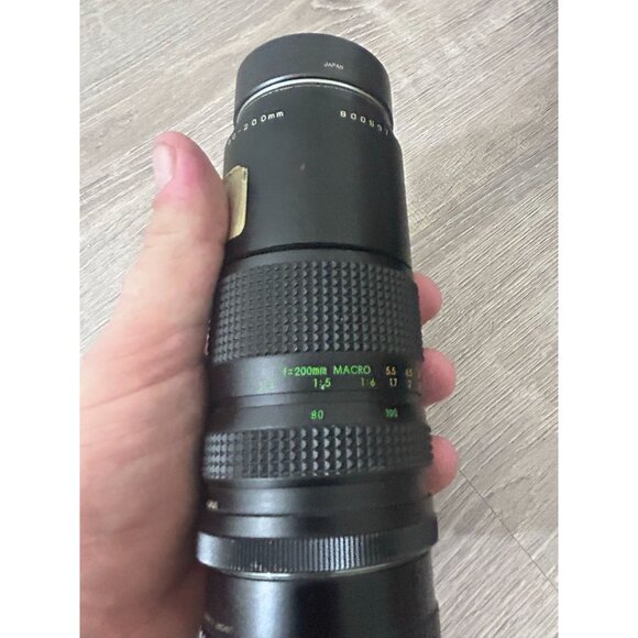 Vivitar Camera Lens 200mm 1 3.8 Zoom Lens 55mm Made in Japan - Picture 6 of 11